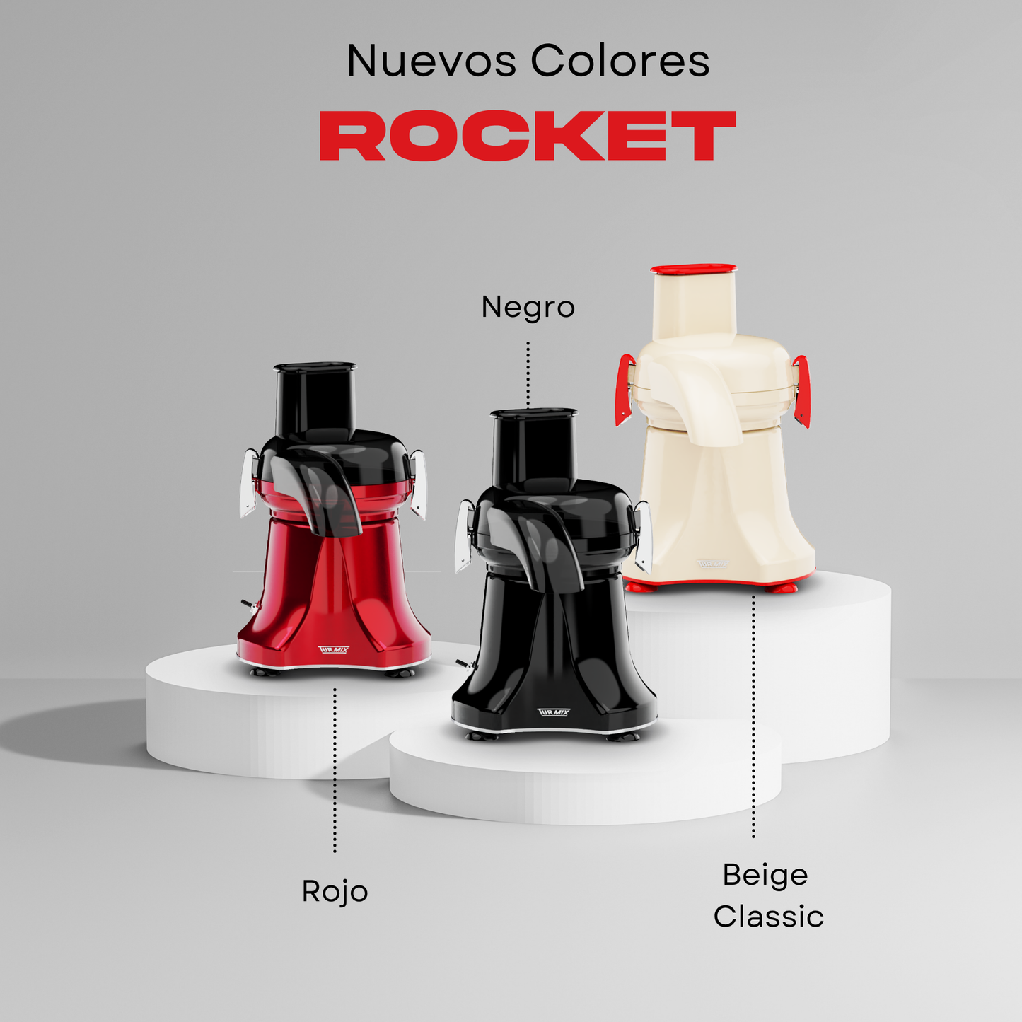 Extractor de Jugos Rocket 3 en 1