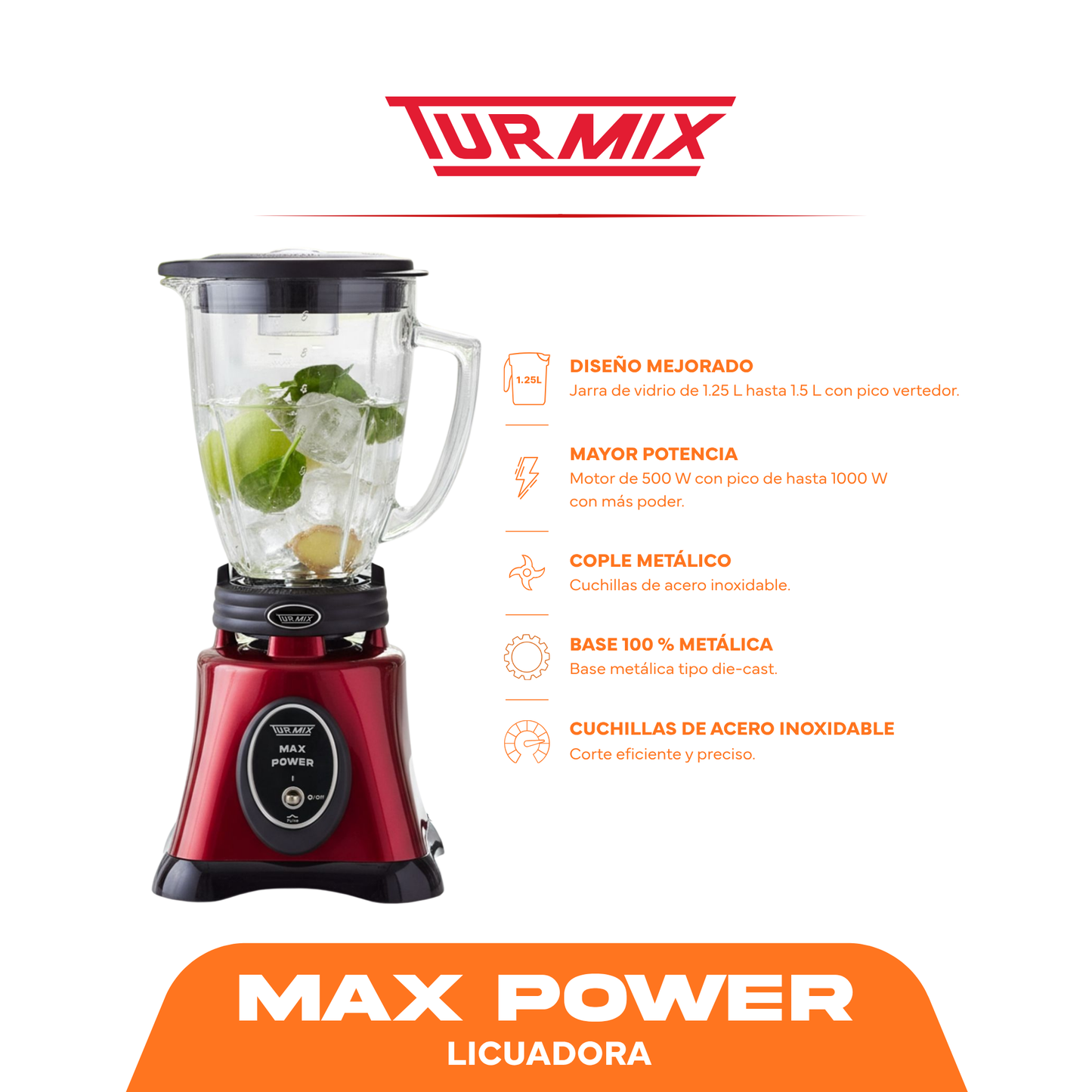 Licuadora Max Power