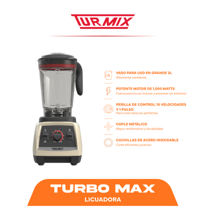 Licuadora Turbo Max Color Beige
