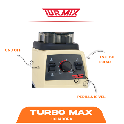 Licuadora Turbo Max Color Beige