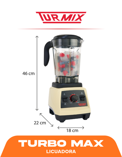 Licuadora Turbo Max Color Beige