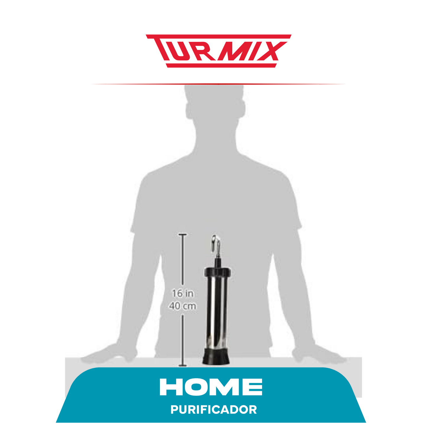 Purificador de Agua Modelo Home (sobre Tarja) TURMIX