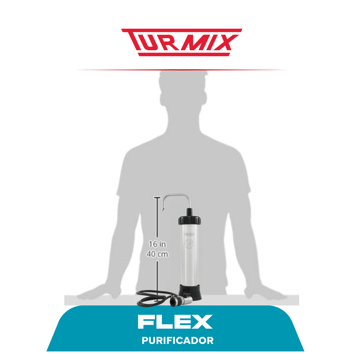 Purificador de Agua Modelo Flex (autoinstalable) TURMIX – Turmix de México