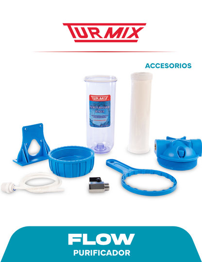 Purificador de Agua Modelo Flow (bajo tarja) TURMIX